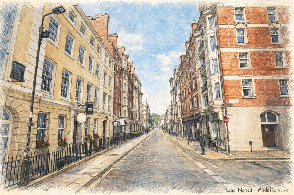 倫敦大羅素街與大英博物館外觀